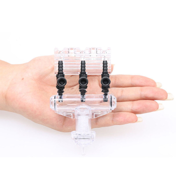 Аквариумен аериращ вентил с двойно разпределение (пластмаса, 220 г, Гуанджоу)