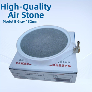 Аквариумна кислородна помпа с нано финни балончета и балон камък, тиха метална дюза — модел B