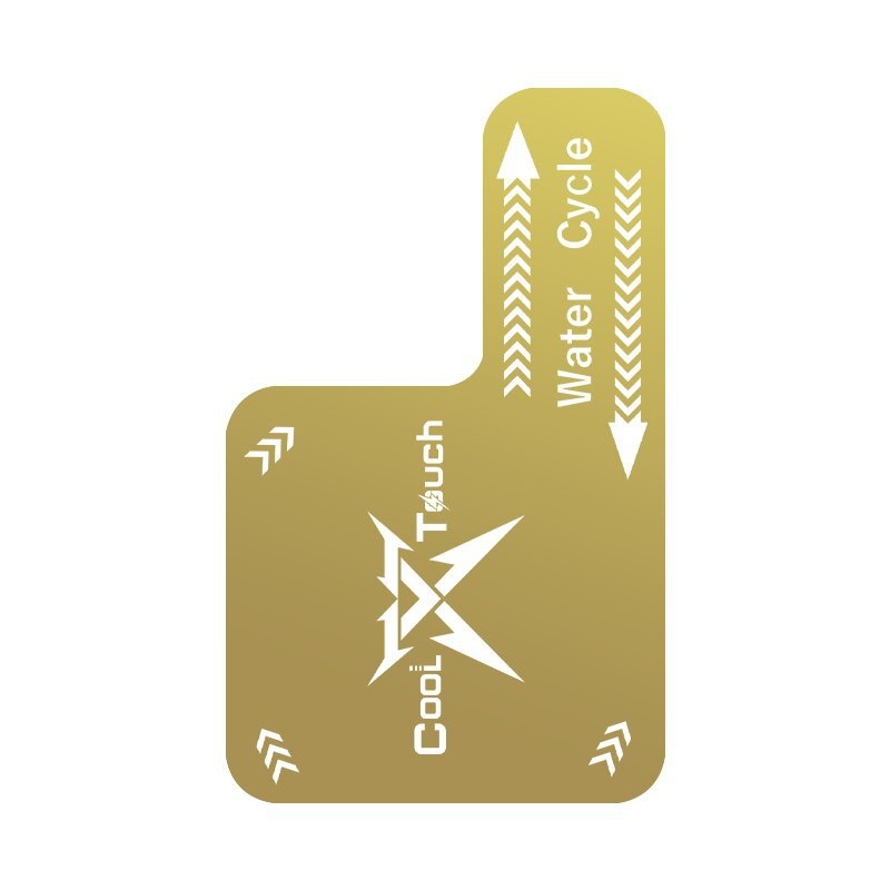 Плоча за охлаждане на смартфон от чист мед, модел A1, за бързо охлаждане