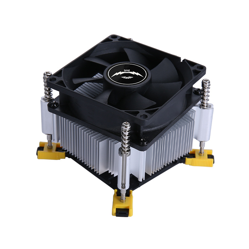 CPU hladnjak QZ-1366 - bakreno-aluminijski spoj, hidraulički ležajevi, 2000 okr./min, 28 dB, zračno hlađenje