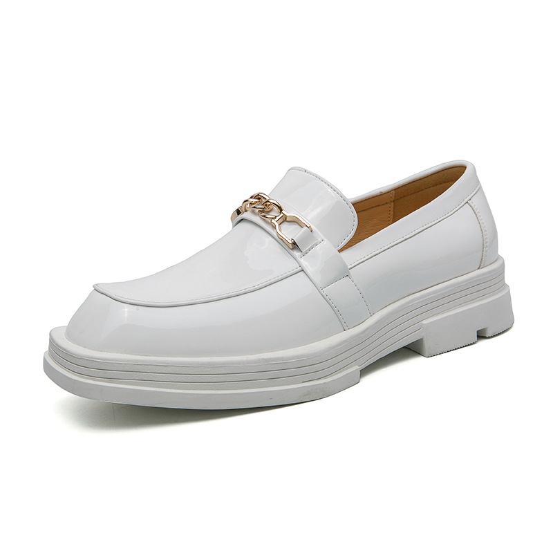 Muške slip-on loaferice s gornjim dijelom od mikrovlakna, PU uložak, vulkanizirana gumena potplat, ravna peta