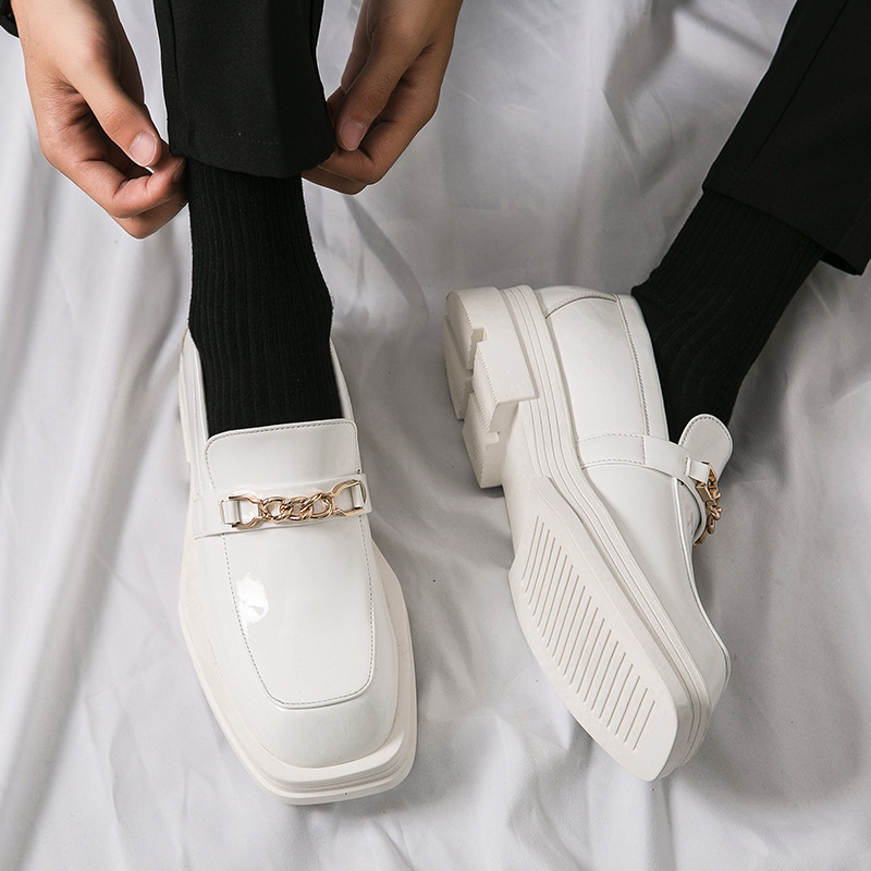 Muške slip-on loaferice s gornjim dijelom od mikrovlakna, PU uložak, vulkanizirana gumena potplat, ravna peta