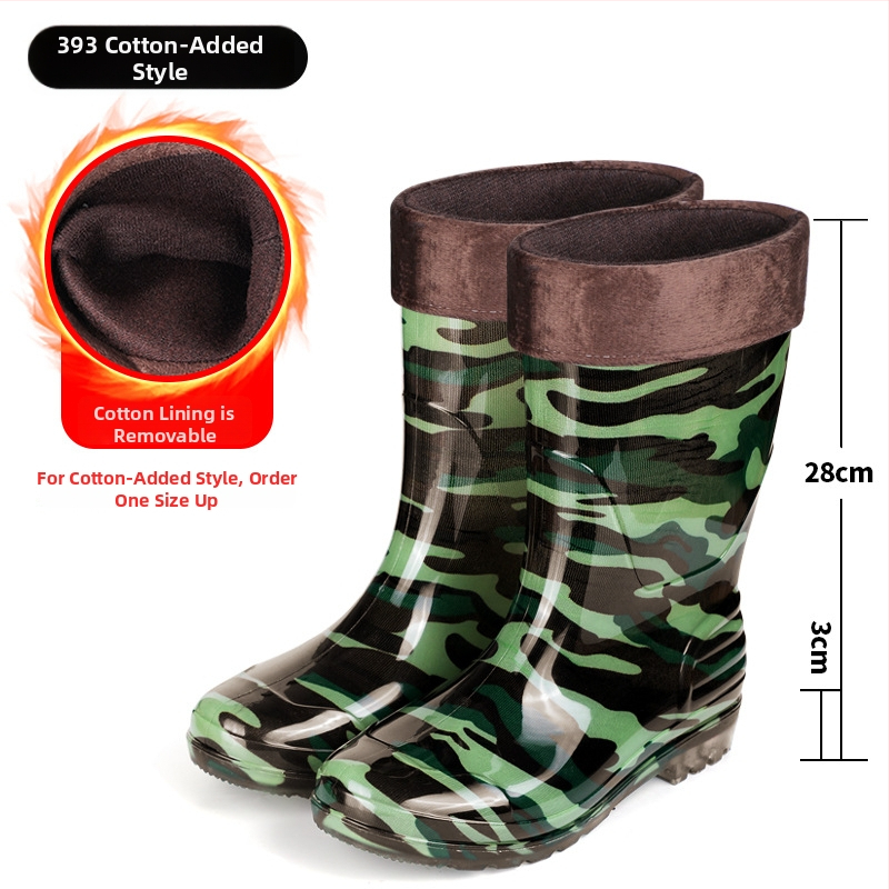 Férfiaknak szóló magas szárú esőcsizmák, PVC felső rész, talp marha-ínból, csúszásmentes, hálós bélés