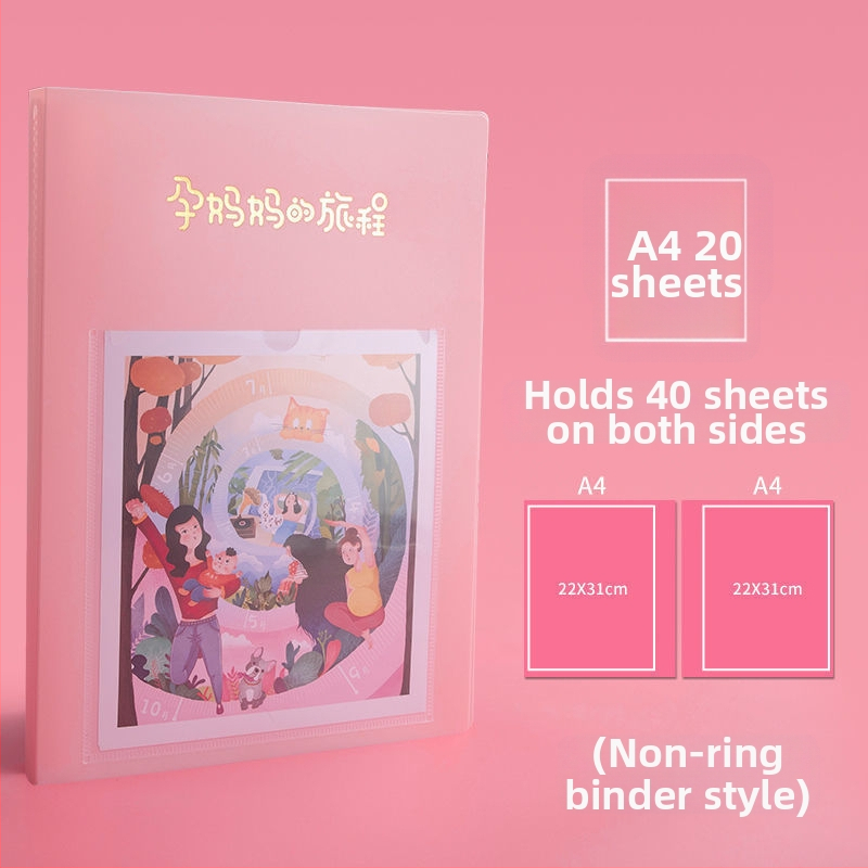 Tehotenské vyšetrenia záznamová kniha, plastová dátová kniha, 20 strán, tlačené logo, možnosť prispôsobenia