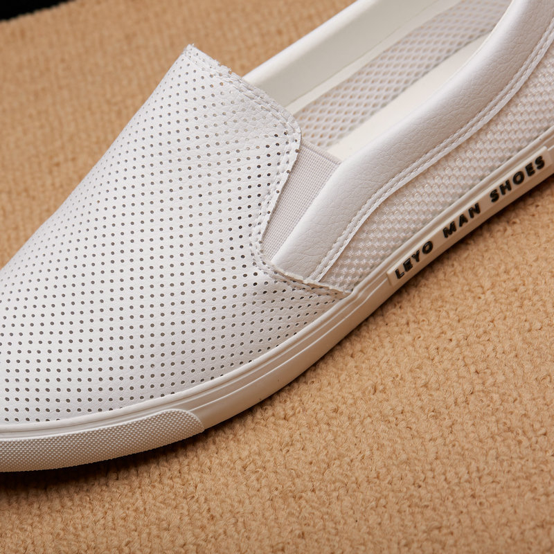 Muške slip-on loaferice, prozračne, gornji dio od mikrovlakana, gumeni potplat, lagane