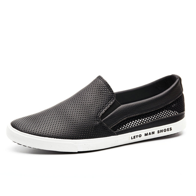 Muške slip-on loaferice, prozračne, gornji dio od mikrovlakana, gumeni potplat, lagane
