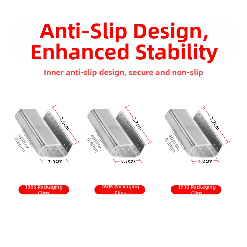 Kopča za pakiranje od najlona, šifra proizvoda Jzw668048286956, čvrstoća na rastezanje 246,9 kg, namijenjeno pakiranju kartona