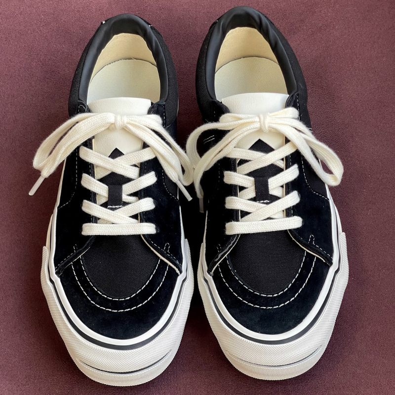 Sk8 jesenske radne tenisice, retro niski vrh, koža sa šavovima, unisex