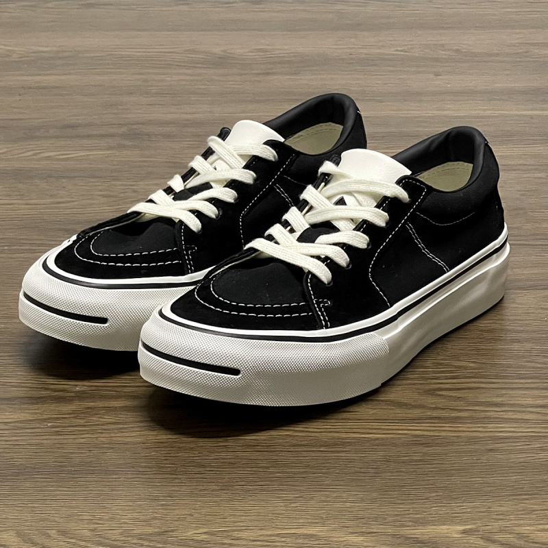 Sk8 jesenske radne tenisice, retro niski vrh, koža sa šavovima, unisex