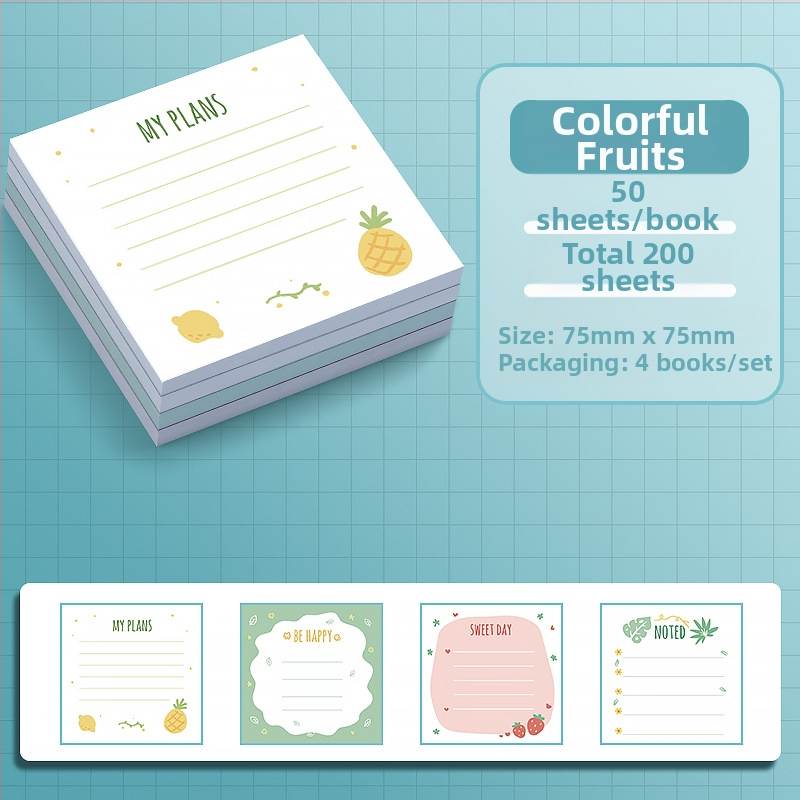 Lepiace poznámky s dlhými indexovými pásikami – 100 listov, hrubý papier, 0.044 kg, základné balenie, Chuangyi