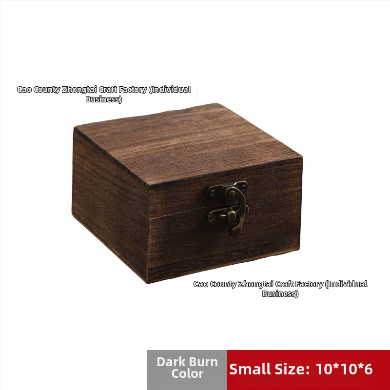 Obdĺžniková paulownia drevená úložná krabička s výklopným vrchnákom, vintage štýlu darčeková krabička, Model 23-1, Gravírovanie, Logo možné pridať, Balenie