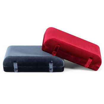 Kutija za nakit – drvena jezgra s velurom u unutrašnjosti, dvostruki preklopni poklopac, Hengmei marka, porijeklo Kina, pakiranje u kutiji