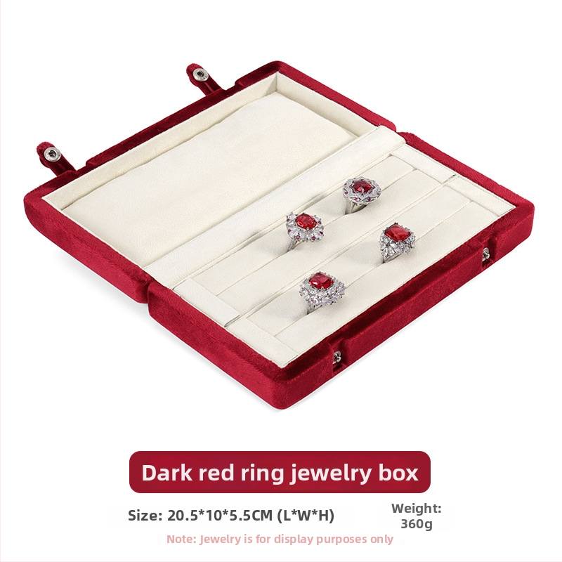 Kutija za nakit – drvena jezgra s velurom u unutrašnjosti, dvostruki preklopni poklopac, Hengmei marka, porijeklo Kina, pakiranje u kutiji