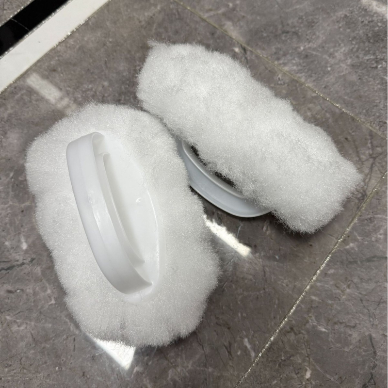 Βούρτσα μπάνιου για μπανιέρα και κεραμικά πλακίδια, πολλαπλών χρήσεων, παχυσμένος σχεδιασμός, πλαστικό υλικό, 67 γρ, συσκευασία 100 τεμάχια