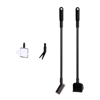 Četka za čišćenje akvarija s teleskopskom ručkom – četiri u jednom, plastična, 61 g, pakiranje 60 komada, oprema za akvarij.