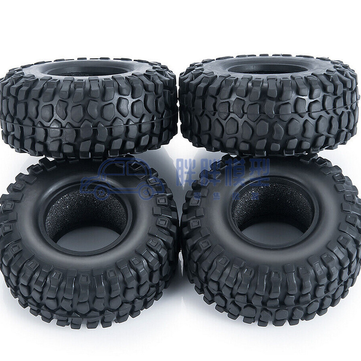 Axial SCX24 szélesített kerékcsap készlet (4 db) – műanyagból, kompatibilis a távirányítóval, szivacs a csomagban, logóval testre szabható