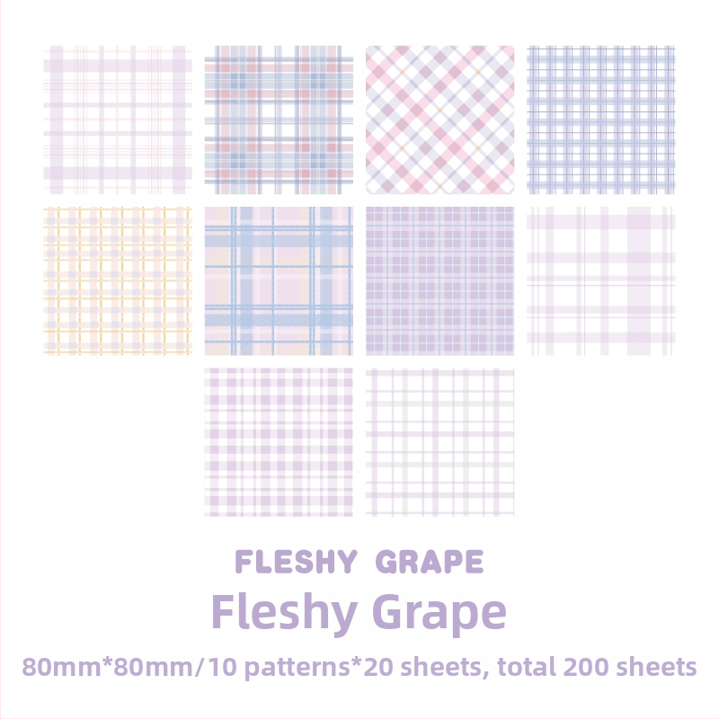 Bilješke s mrežom za planere, 200 listova, za učenike