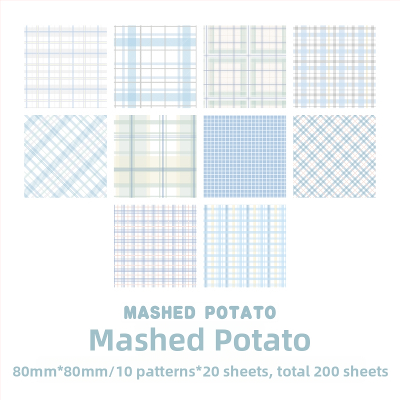 Bilješke s mrežom za planere, 200 listova, za učenike