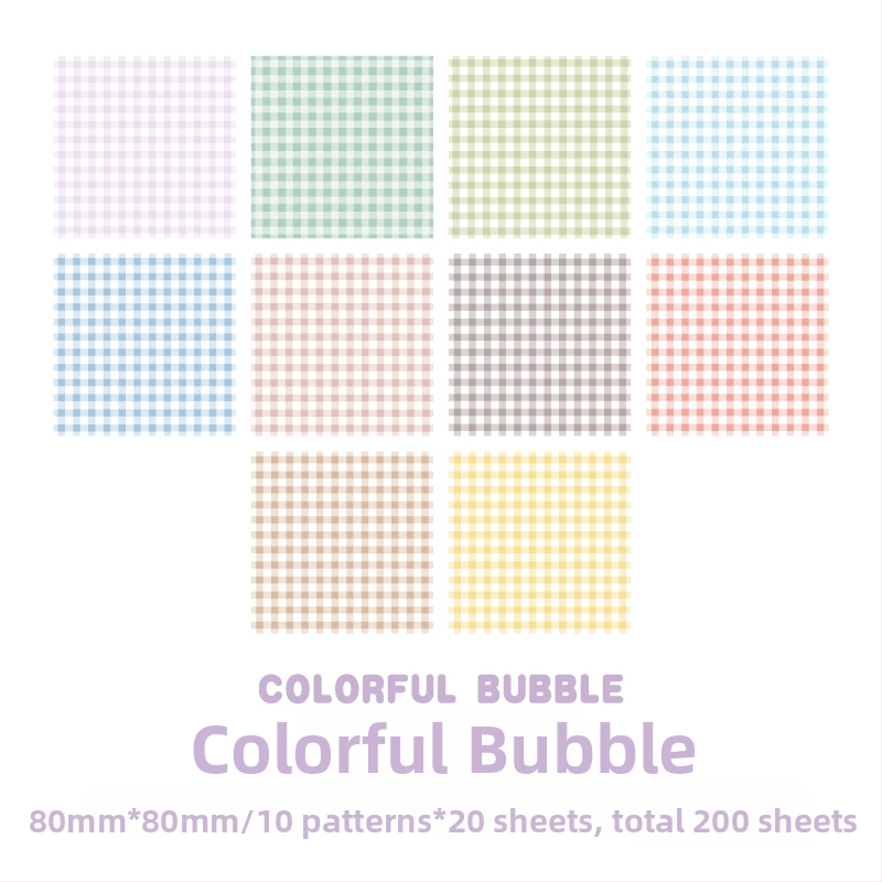 Bilješke s mrežom za planere, 200 listova, za učenike