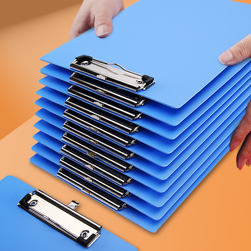 A4 plastični folder za dokumente s ravnim klipom – model H8109b