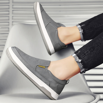 Platnene muške tenisice – prozračne, brzo se suše, Slip-On, gornji dio od platna, EVA uložak
