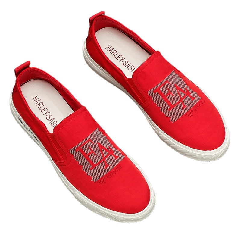 6128 Muške Platnene Tenisice: Casual, Prozračne, Niski Vrh, Gumena Potplat