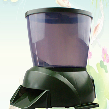 Τροφοδότης ψαριών για λίμνη και ενυδρείο — χρονοπρογραμματιζόμενο, αυτόματο δοσομετρικό ταΐσμα, χωρητικότητα 4,25 L, πλαστικό, Xwpet