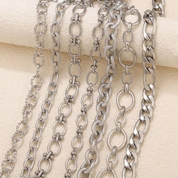 O alakú rozsdamentes acél lánc – Szabványos lánc, Elektrolitikus fényesség, Chenying Jewelry, Testreszabható
