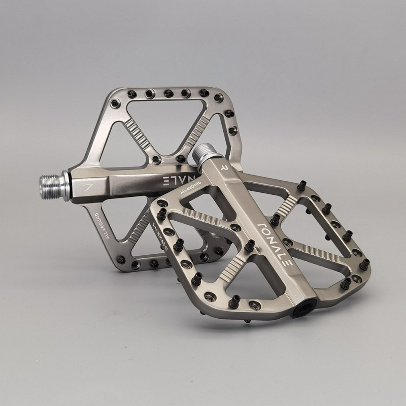 Πεντάλ ποδηλάτου βουνού από κράμα αλουμινίου, 3 ρουλεμάν, μοντέλο TONALE, ευρύ κράτημα για MTB και εκτός δρόμου