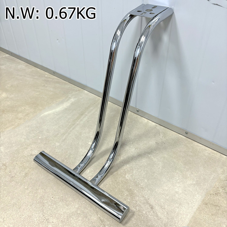 Podnožje za noge za frizerski stolac, nehrđajući čelik, moderan stil, model Pedal, marka Xindali, demontažni