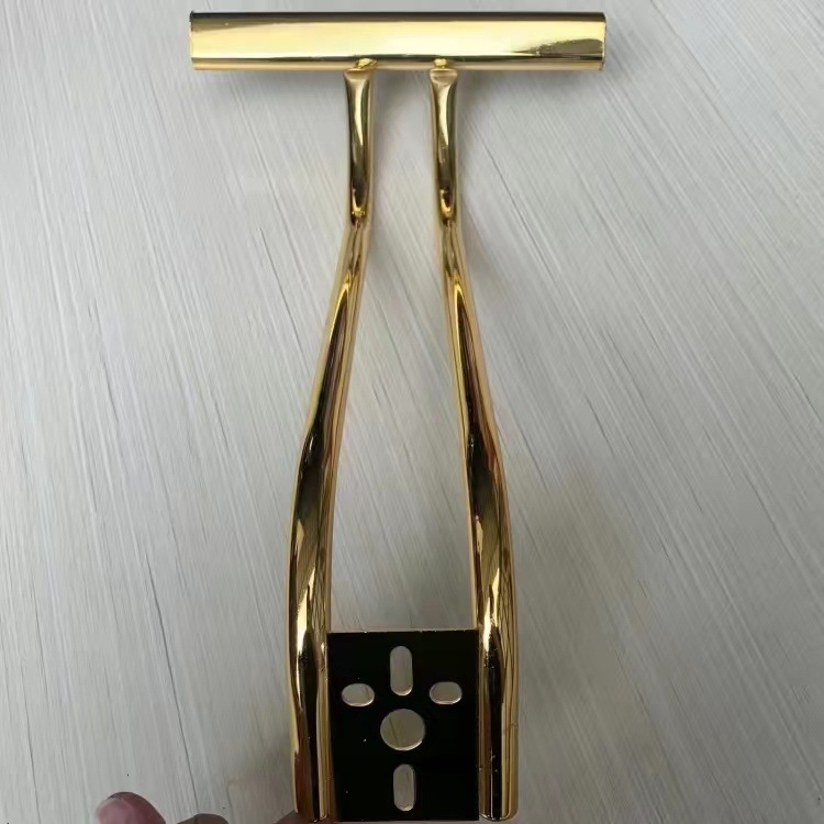 Podnožje za noge za frizerski stolac, nehrđajući čelik, moderan stil, model Pedal, marka Xindali, demontažni