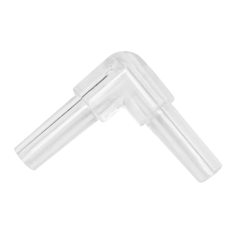 Kooi Ocean pravokutni koljenjak za akvarijsku pumpu zraka, plastika, 500 komada u paketu