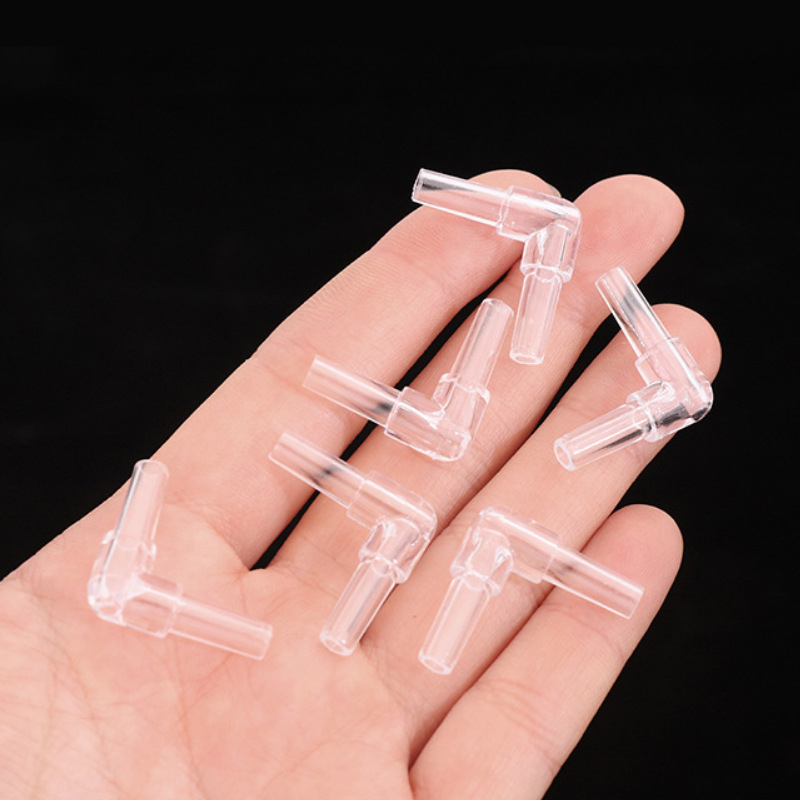 Kooi Ocean pravokutni koljenjak za akvarijsku pumpu zraka, plastika, 500 komada u paketu