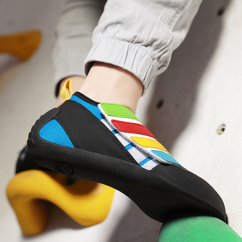 Детски обувки за катерене с велкро, висока горна част, EVA подметка, инжекционно формована подметка, унисекс