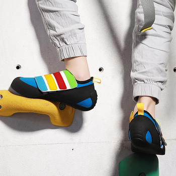 Детски обувки за катерене с велкро, висока горна част, EVA подметка, инжекционно формована подметка, унисекс