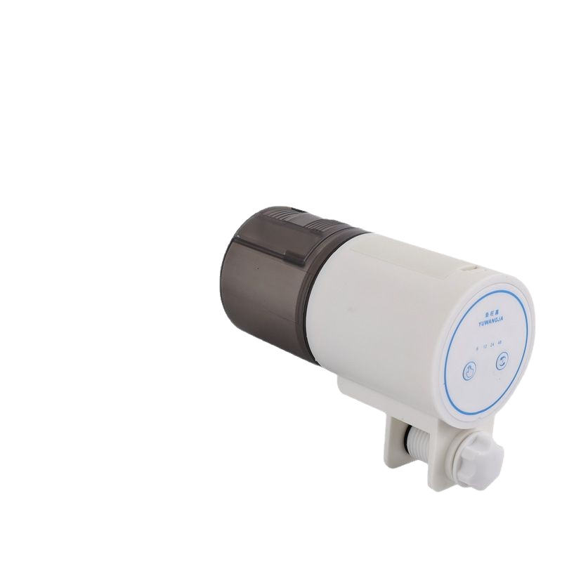 Πλαστική αυτόματη ταϊστρα ενυδρείου με χρονοδιακόπτη – πλήρες σετ για καλλωπιστικά ψάρια και χελώνες