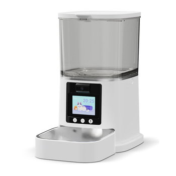 Αυτόματη ταϊστρα για κατοικίδια με κάμερα και έλεγχο μέσω εφαρμογής (Μοντέλο PT03S; Κάμερα; Υποστήριξη εφαρμογής; Αποσπώμενο; Βάρος 1700 g)