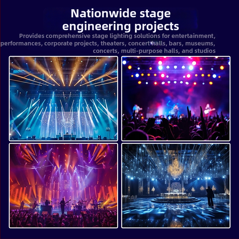 DMX signálny zosilňovač a rozdeľovač pre pódiové osvetlenie MX512 — 4/8-kanálový, Beam PAR svetlo transceiver, značka Fuli