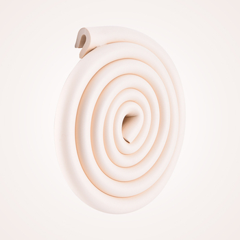 У-образен антиударен предпазител за детска безопасност със спонжен буфер за стъклена масичка за кафе