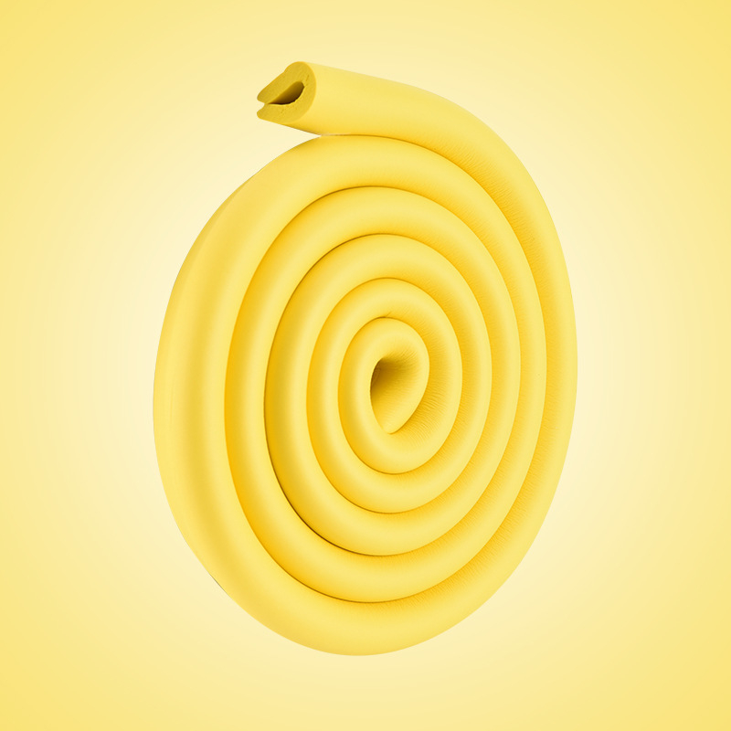 У-образен антиударен предпазител за детска безопасност със спонжен буфер за стъклена масичка за кафе