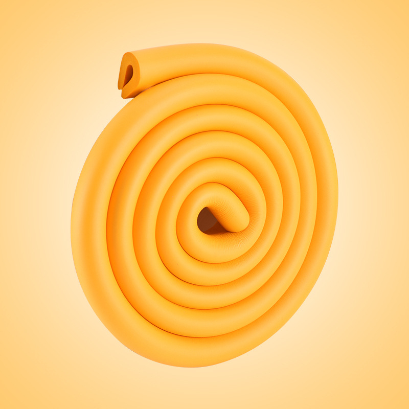 У-образен антиударен предпазител за детска безопасност със спонжен буфер за стъклена масичка за кафе