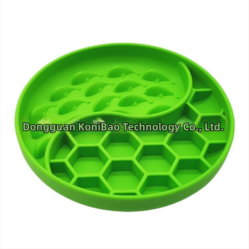 Cornub μπολ σιλικόνης για σκύλους με αργό τάισμα και anti-πνιγμού σχεδίαση, με βεντούζα για σταθερό κράτημα, κατάλληλο για μικρούς και μεσαίους σκύλους και γάτες