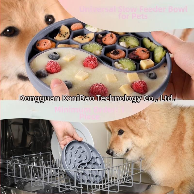 Cornub μπολ σιλικόνης για σκύλους με αργό τάισμα και anti-πνιγμού σχεδίαση, με βεντούζα για σταθερό κράτημα, κατάλληλο για μικρούς και μεσαίους σκύλους και γάτες