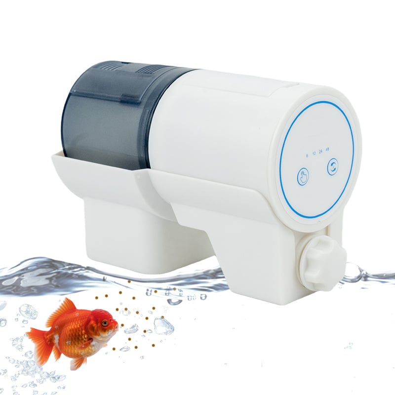 Αυτόματος τροφοδότης ενυδρείου με χρονισμένο τάισμα για ψάρια και χελώνες, πλαστικό