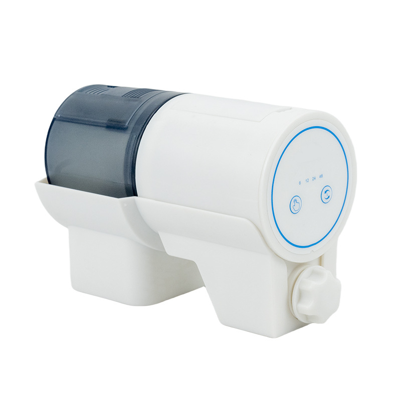 Αυτόματος τροφοδότης ενυδρείου με χρονισμένο τάισμα για ψάρια και χελώνες, πλαστικό