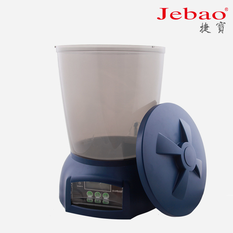 Jiebao αυτόματος τροφοδότης ψαριών για ενυδρείο – Πλαστικό, Προέλευση: Κίνα, Συσκευασία 3 kg