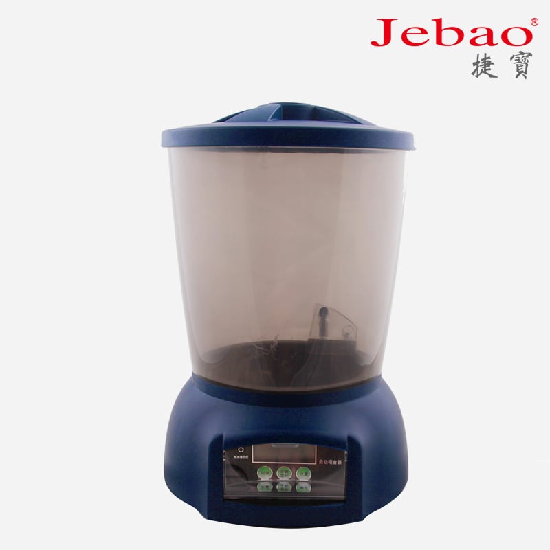 Jiebao αυτόματος τροφοδότης ψαριών για ενυδρείο – Πλαστικό, Προέλευση: Κίνα, Συσκευασία 3 kg