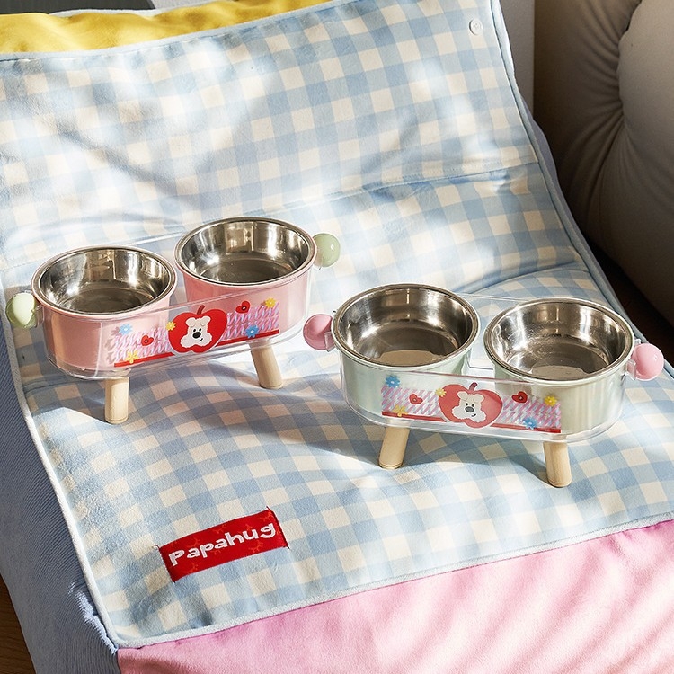 Μπολ ταΐσματος γάτας από πλαστικό, κωδικός cw7012, μάρκα Independent, σετ 24 τεμάχια, κατάλληλο για γάτες