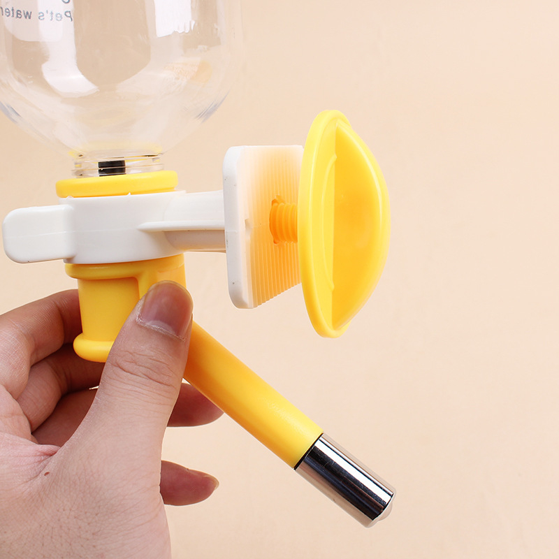 Αυτόματος διανομέας νερού για κατοικίδια, κρεμαστό δοχείο, PP υλικό, μάρκα Yabei, σετ 60 τεμάχια