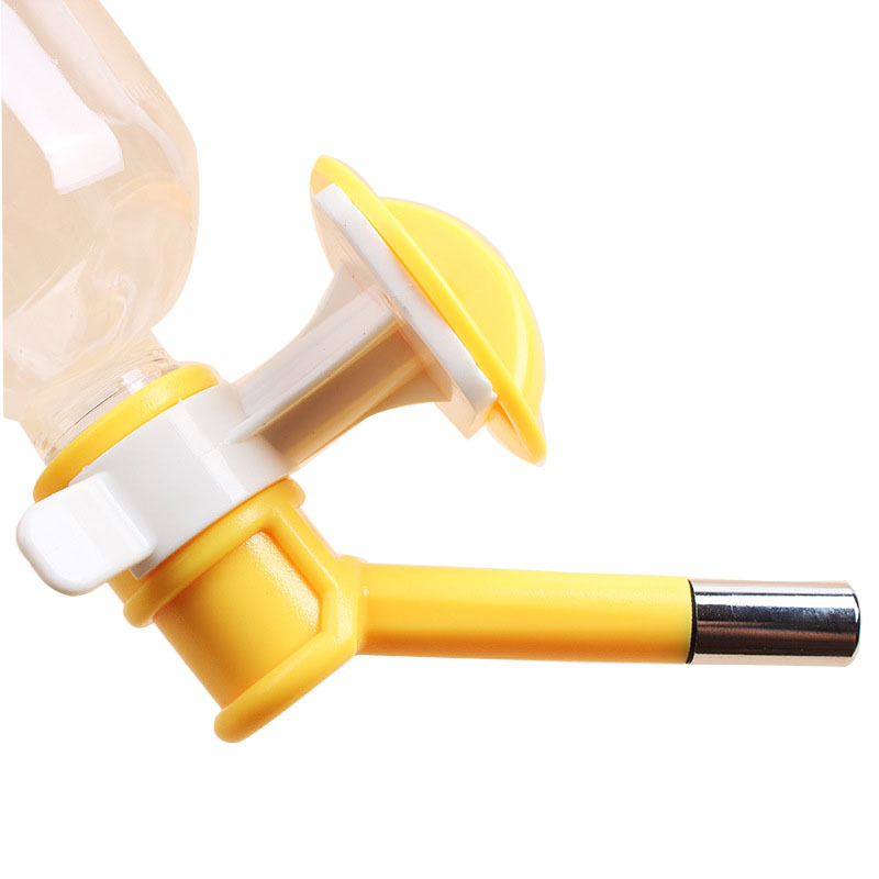 Αυτόματος διανομέας νερού για κατοικίδια, κρεμαστό δοχείο, PP υλικό, μάρκα Yabei, σετ 60 τεμάχια